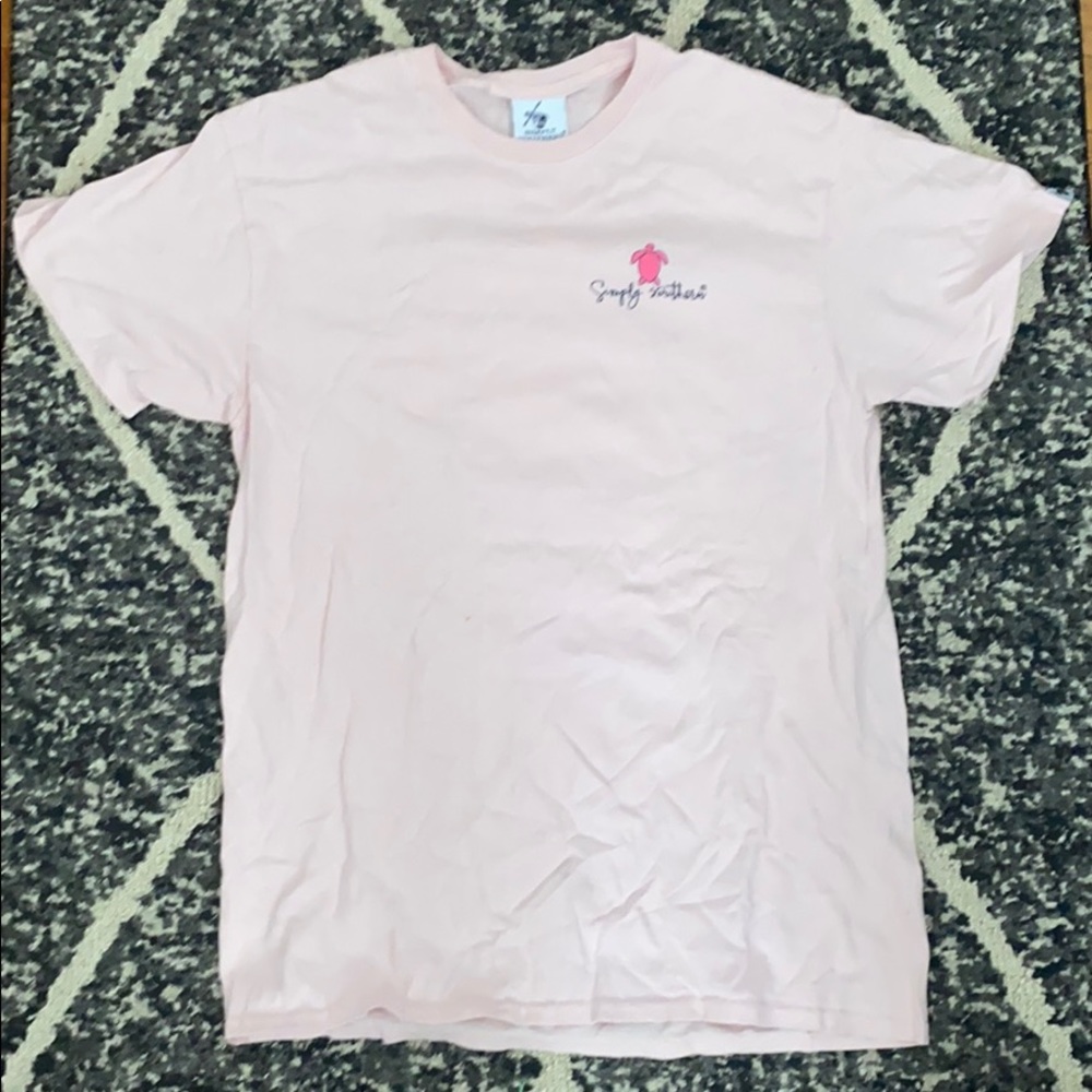 Medium Simply Southern Cheer shirt